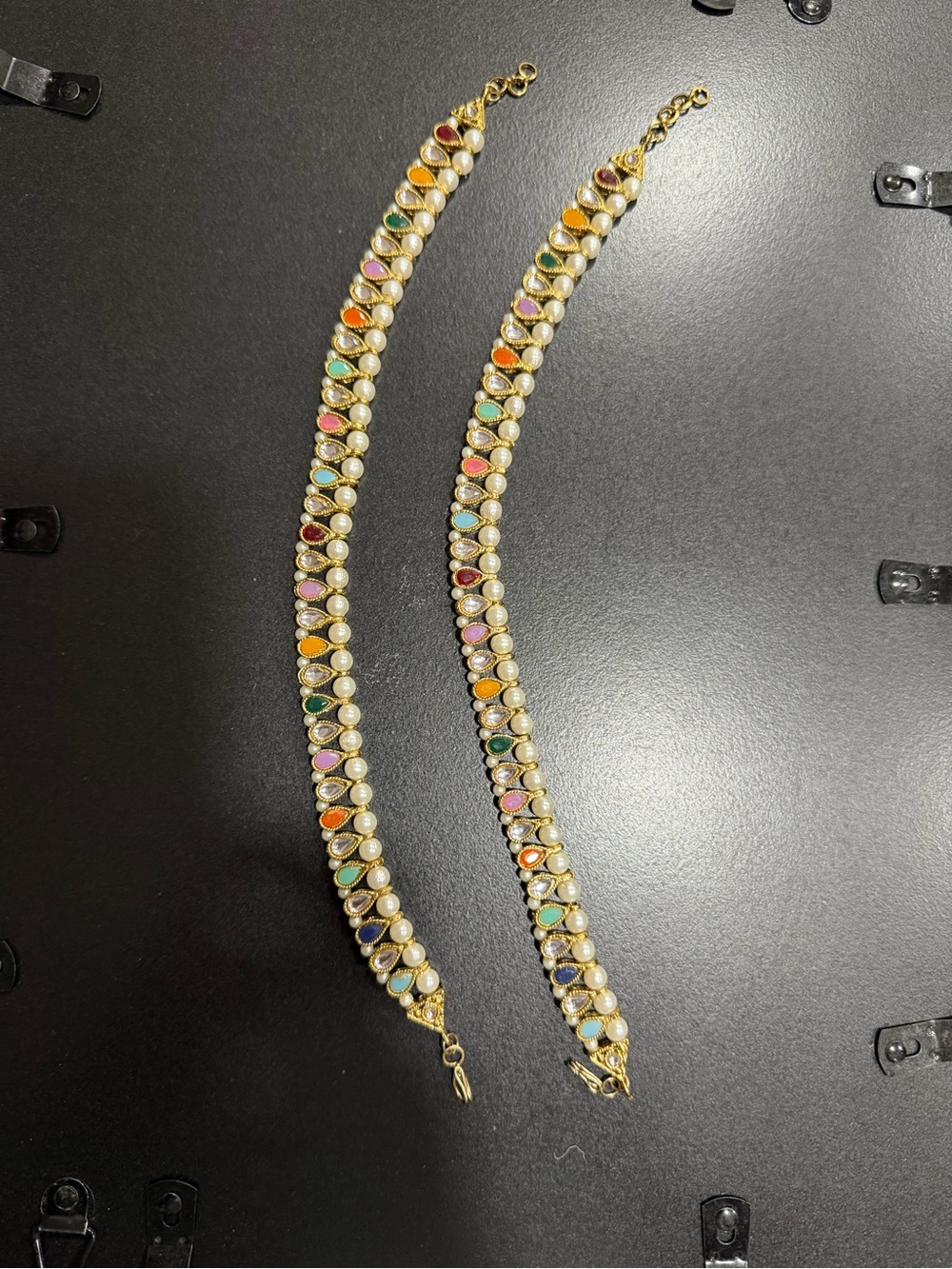 Indian Pakistani payal anklets set